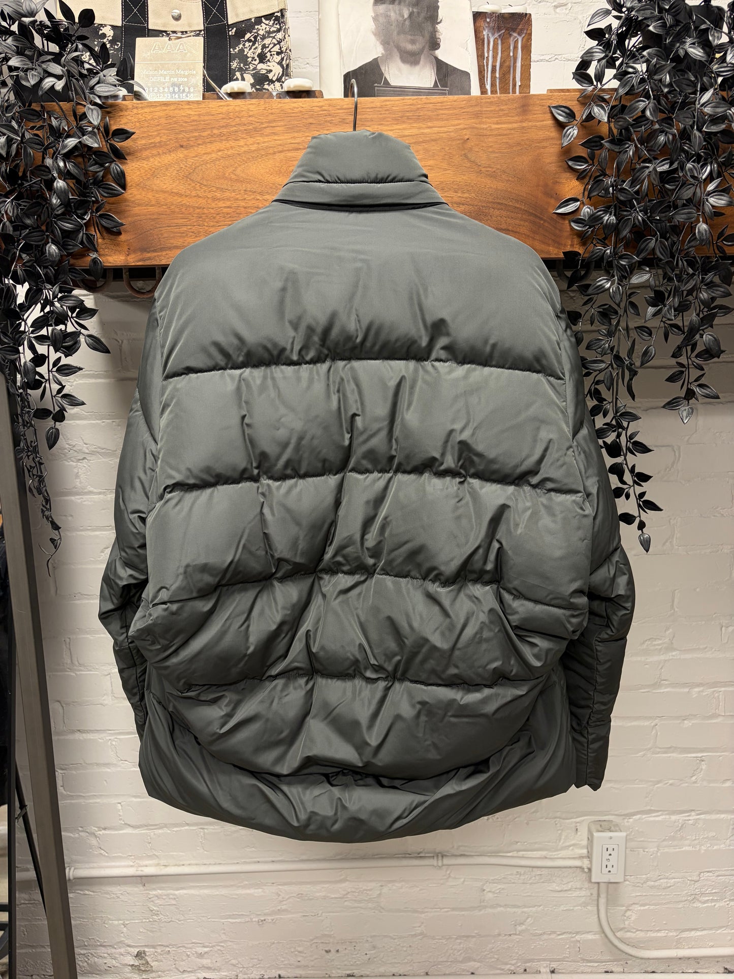 Balenciaga ‘Sports Icon Logo’ Black Down Filled Puffer Jacket