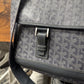 2013 Goyard ‘Grand Bleu’ GM Grey Leather Messenger Bag