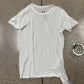 AW2024 Rick Owens ‘Porterville’ Milk White Split Seam Shirt