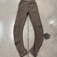 Haider Ackermann Pleated Brown ‘J-Cut’ Trousers