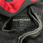 Spring Summer 2016 Balenciaga ‘Red Stripe’ Washed Black Denim