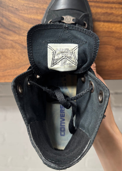 Chrome Hearts x Converse Leather Star Patch ‘Chuck 70’ High Top Sneakers