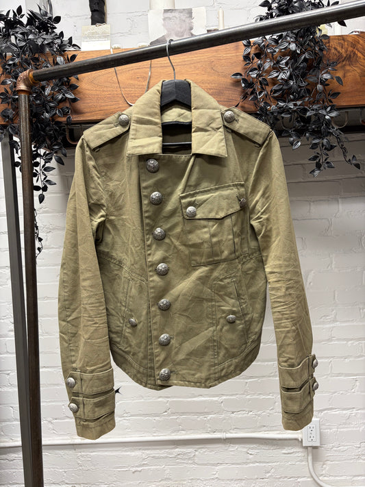 AW2003 Balenciaga by Nicholas Ghesquiere Military Inspired Jacket