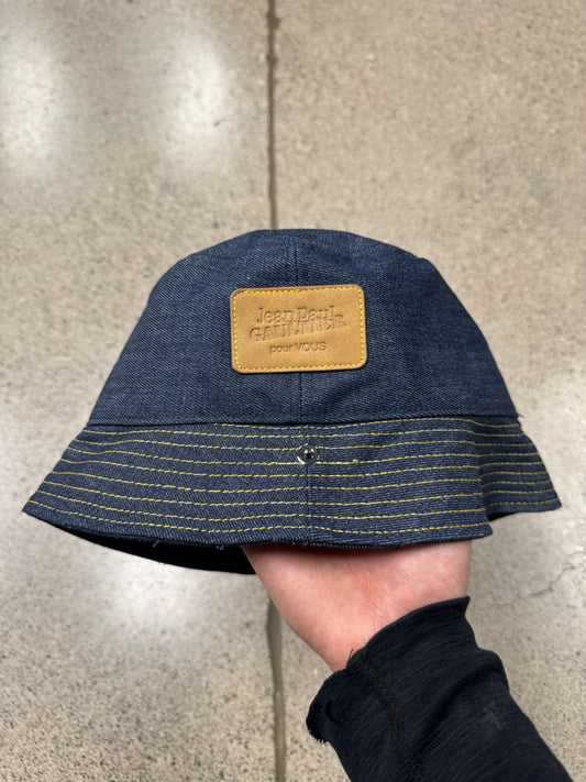 Jean Paul Gaultier Denim Bucket Hat