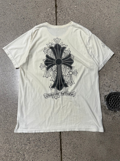 Chrome Hearts Cemetery Cross Flood T-Shirt