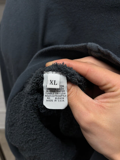 Greg Ross Padded Shoulder MA-1 Pocket Towel Cotton Hoodie