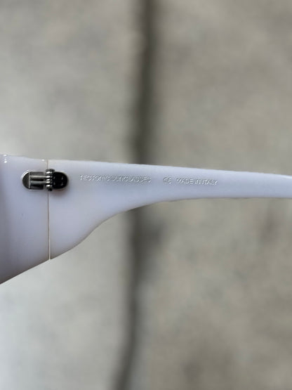 1017 Alyx 9SM ‘Tectonic’ White Sunglasses