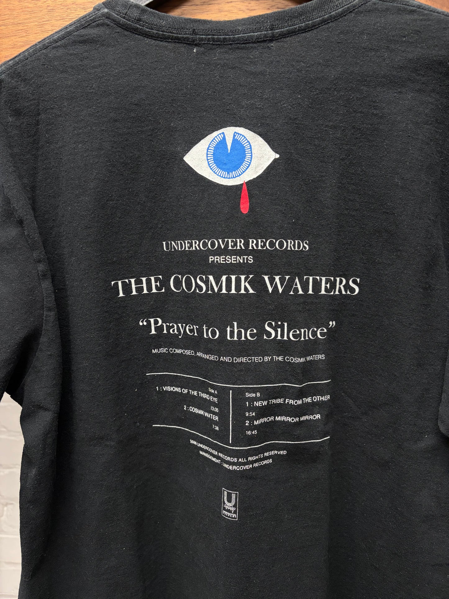 Undercover Records ‘Prayer to the Silence’ Black Graphic T-Shirt
