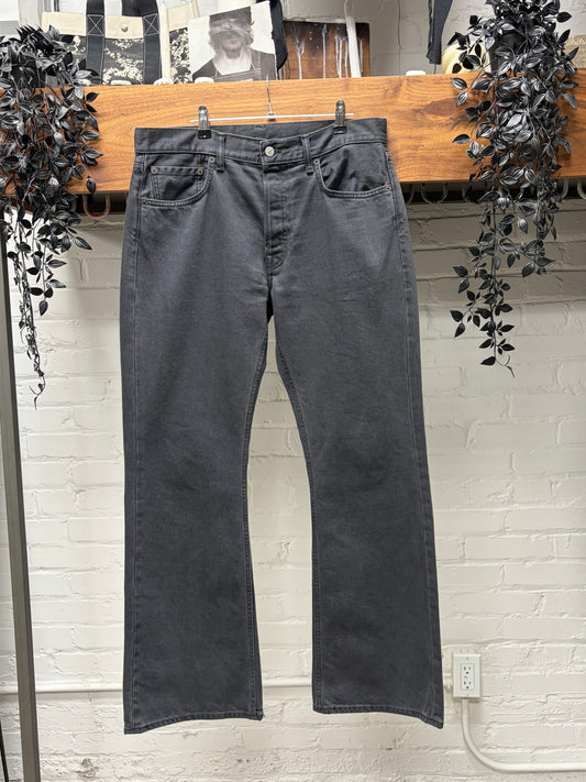 Acne Studios ‘2021’ Grey Flared Leg Denim
