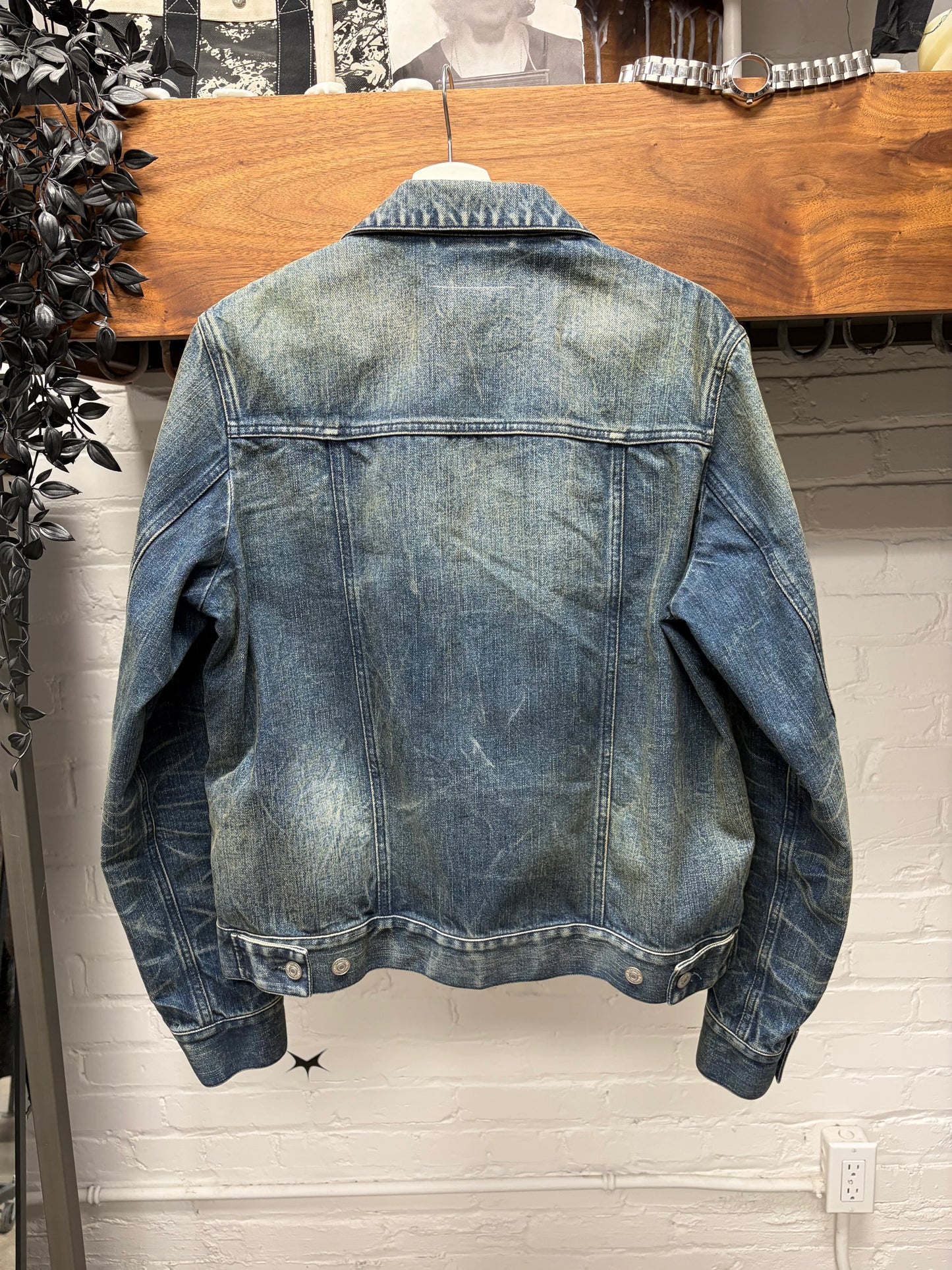 SS2025 Maison Margiela Raw Blue Denim ‘Sportsjacket’