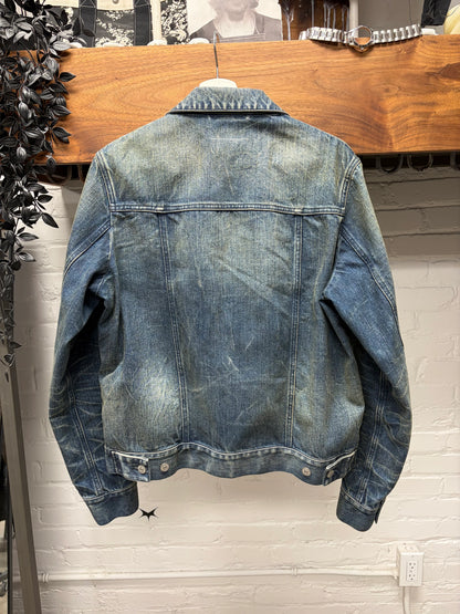 SS2025 Maison Margiela Raw Blue Denim ‘Sportsjacket’
