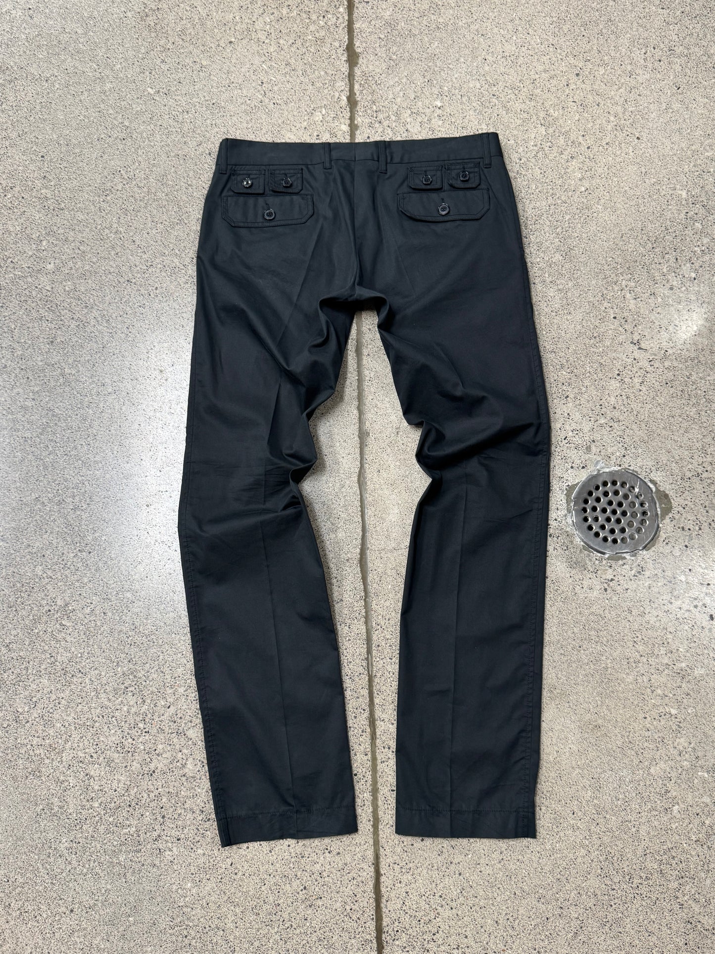 SS2007 Dolce & Gabbana Mainline Multi-Pocket Cargo Trousers