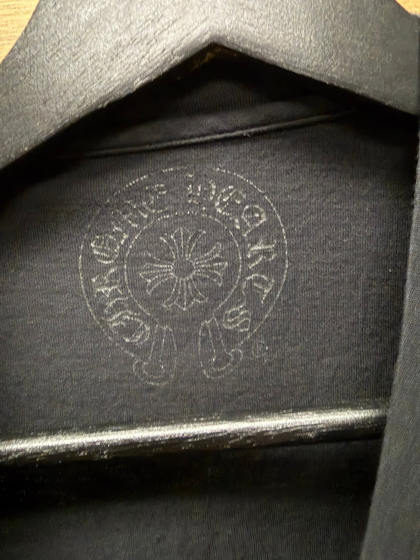 Chrome Hearts ‘Fleur De Lis/Scroll Logo’ Black Graphic T-Shirt