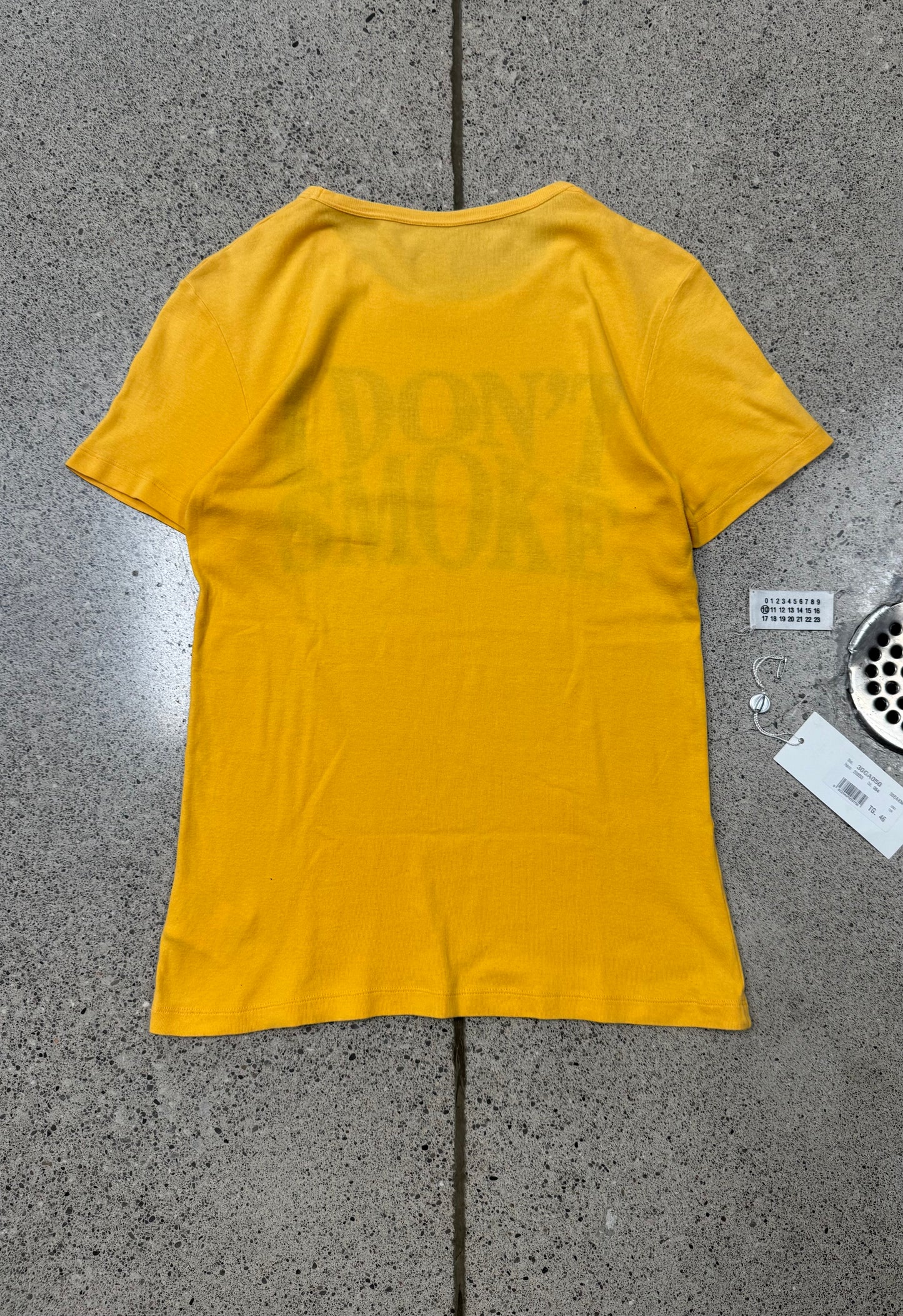 AW2006 Maison Martin Margiela ‘I Don’t Smoke’ Reversible T-Shirt
