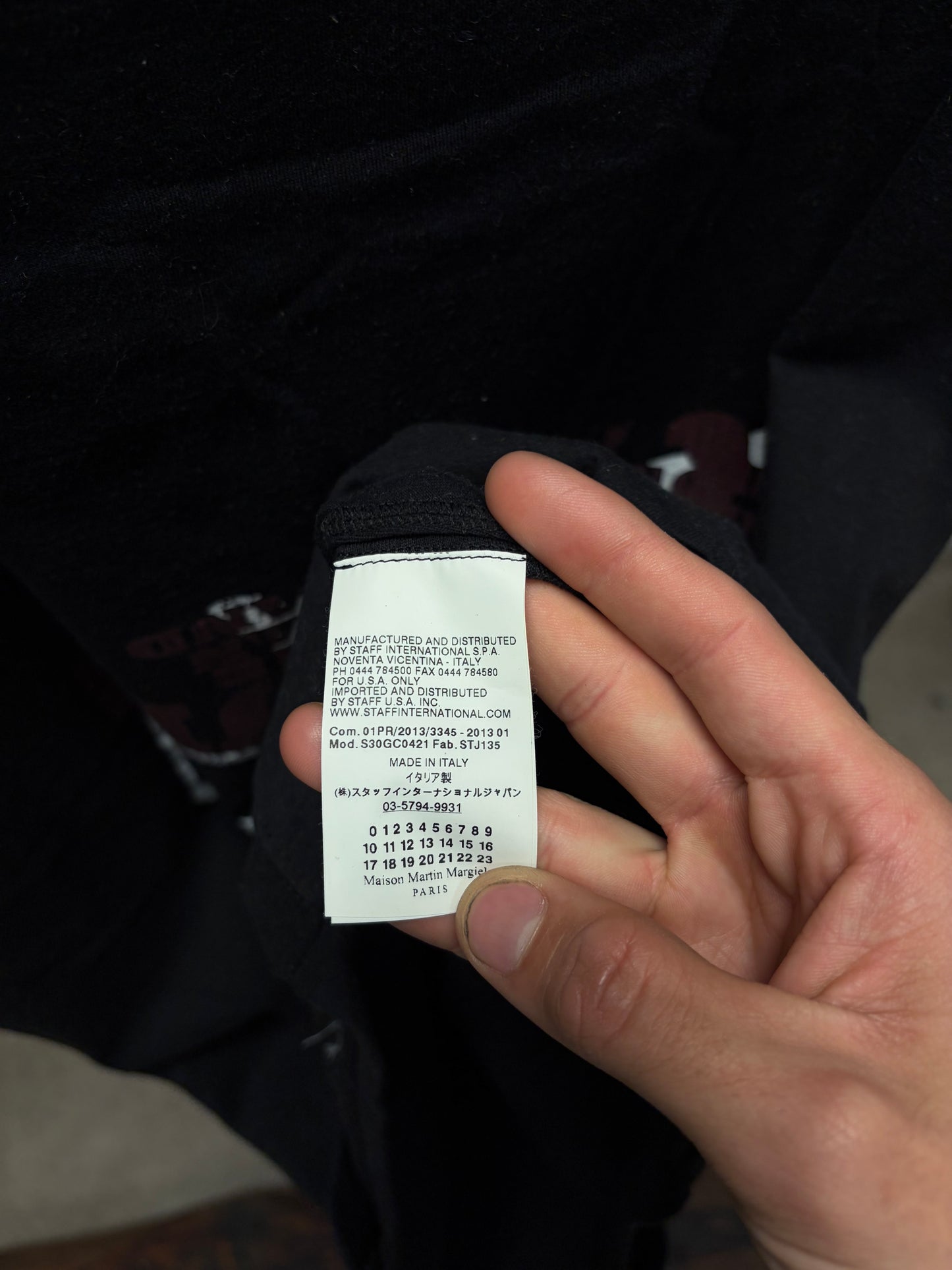 SS2013 Maison Margiela Reworked ‘Metal’ Cutoff Sleeve Shirt