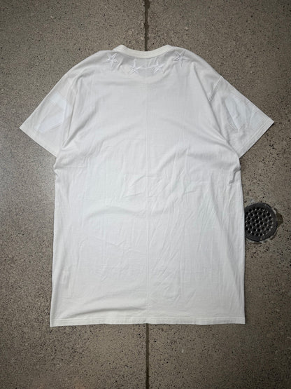 2010s Givenchy ‘Stars’ Embroidered Logo T-Shirt