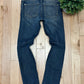 Balenciaga Raw Blue Slim/Skinny Cut Denim