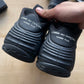 Comme Des Garcons x Nike Foamposite High Top Black Sneakers