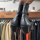 Celine ‘Berlin’ Strap Closure Cuban Heel Calfskin Leather Boots