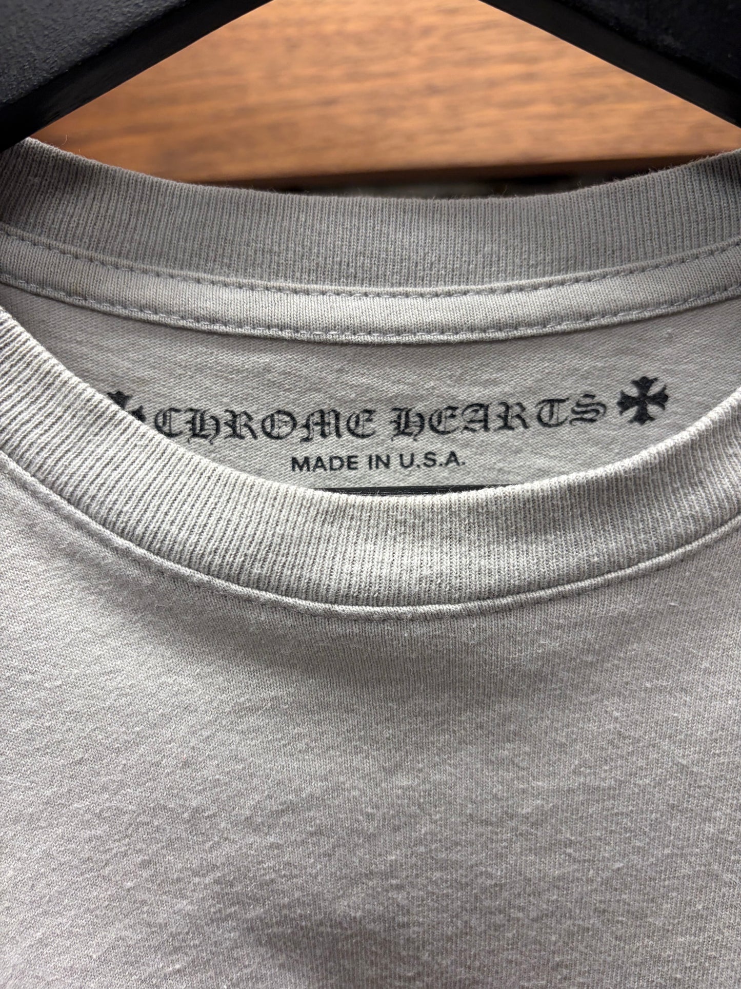 Chrome Hearts x Matty Boy Grey ‘Suggest’ Star Graphic T-Shirt