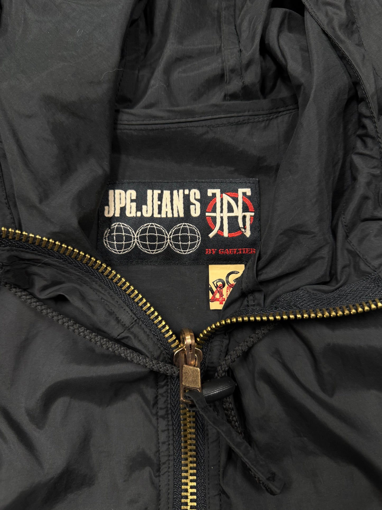 Vintage Jean Paul Gaultier Nylon ‘Parachute’ Hooded Cargo Vest
