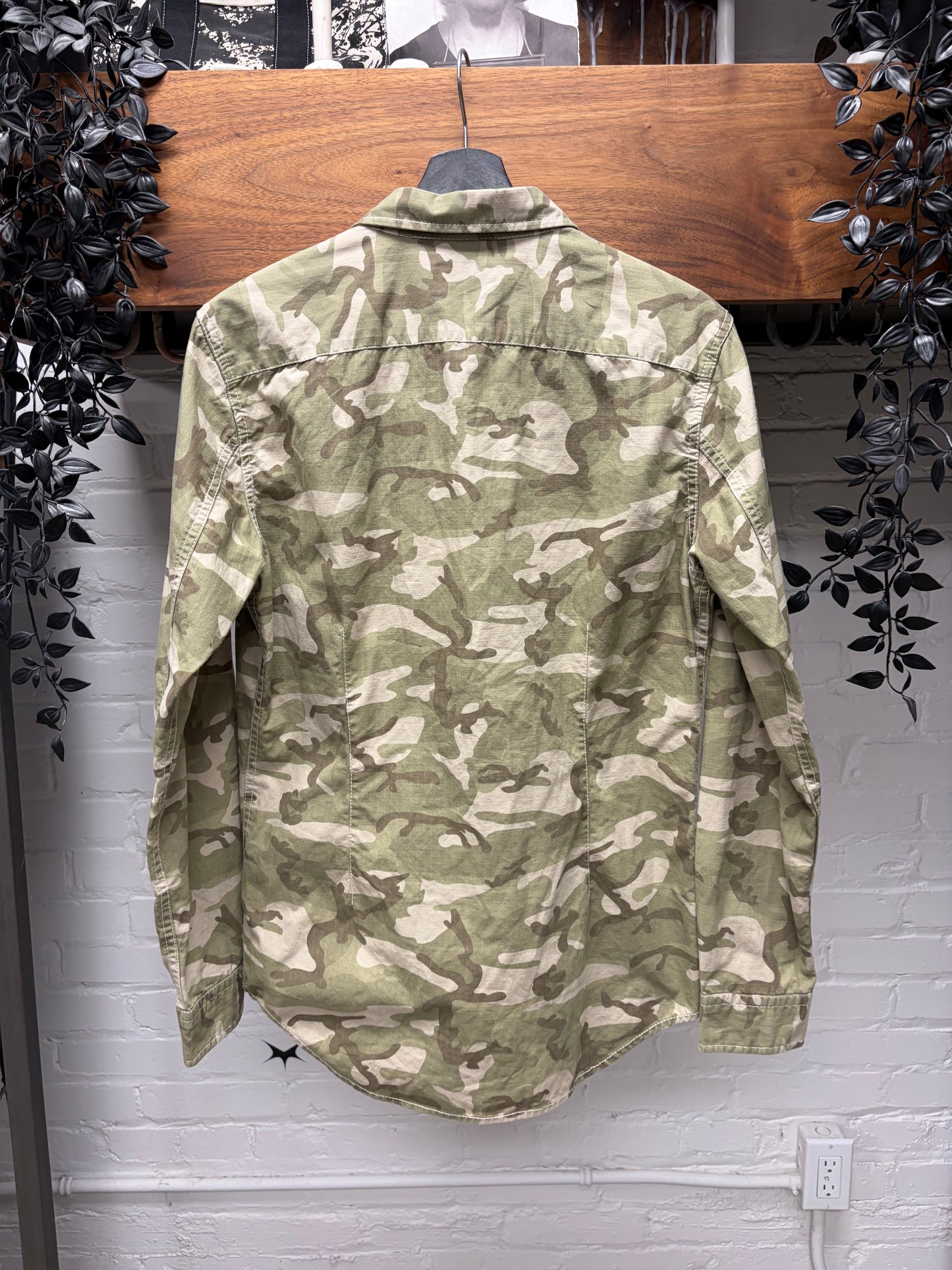 2002 Comme Des Garçons Homme Plus Camouflage Work Shirt