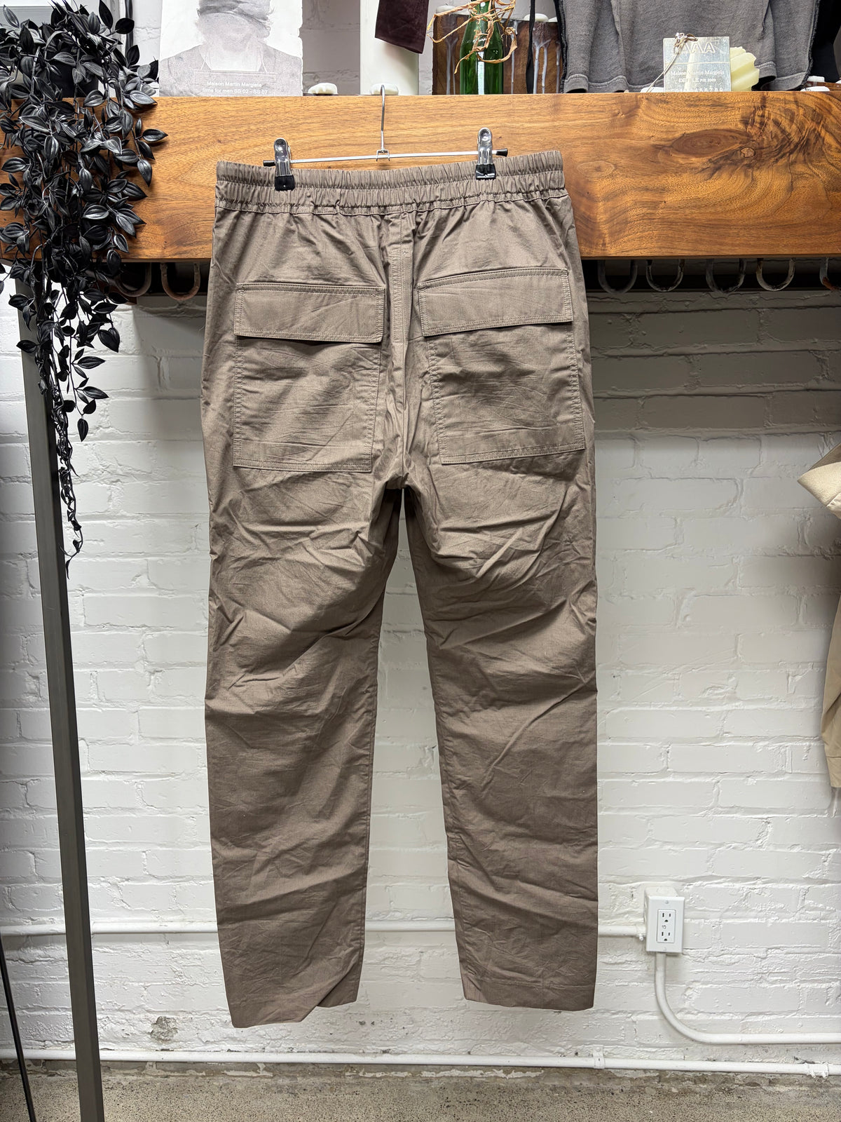 SS2022 Rick Owens ‘Fogachine’ Dust Drawstring Lounge Pants