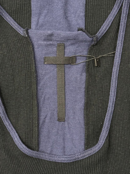 L.G.B. Cross Back Ribbed Tank Top