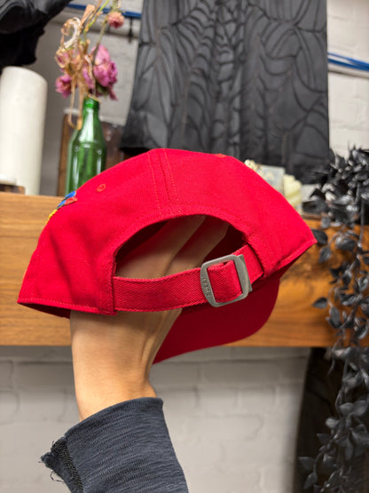 AW2018 Gucci x MLB ‘New York Yankees’ Red Strap-Back Baseball Cap