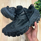 Balenciaga ‘Defender’ Tire Tread Black Low Top Sneakers