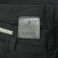 Givenchy ‘Silver Embellishment’ Waistband Studded Black Skinny Denim