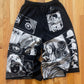 AW2020 Yohji Yamamoto x Junji Ita ‘Uzumaki’ Jacquard Shorts