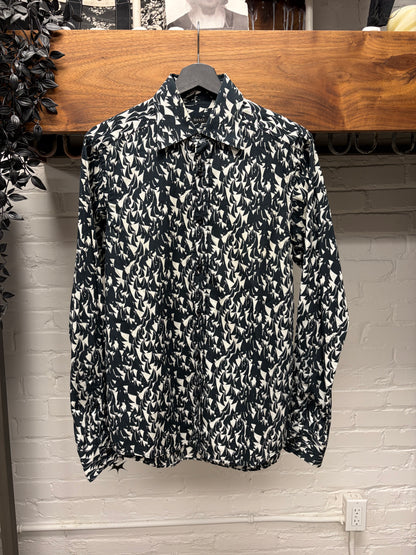 SS2007 Gucci by Frida Giannini ‘Sailboats’ Collared Button Up Shirt