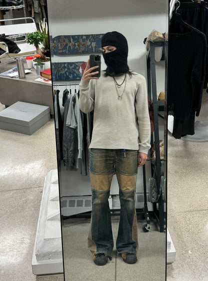 AW2022 Raf Simons Black Mohair Balaclava
