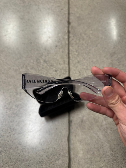 Balenciaga Clear Lens ‘Wrap’ Sunglasses