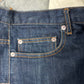 Dior Homme Raw Blue ‘Button Fly’ Skinny Denim