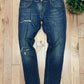 Dsquared2 Distressed Slim/Skinny Cut Denim