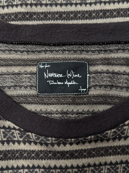 AW2002 Number (N)ine ‘Nowhereman’ Cashmere Short Sleeve Shirt