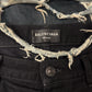 AW2024 Balenciaga ‘Cut-Up’ Double Waist Wide Leg Denim