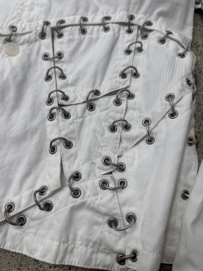 SS2003 Jean Paul Gaultier ‘Piercing’ Button Down Shirt