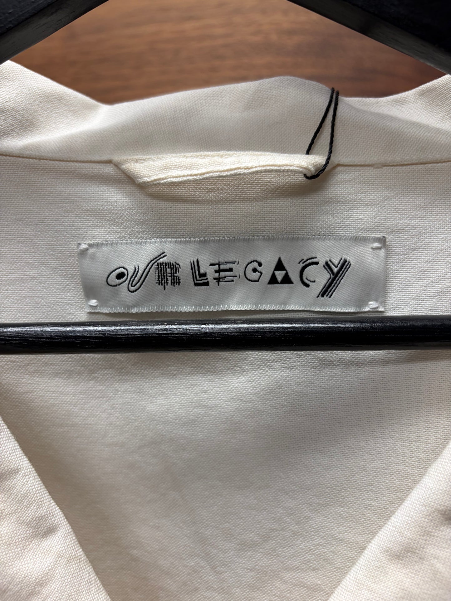Our Legacy ‘Lace Trim’ Collared Button Up Shirt