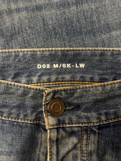 2014 Saint Laurent by Hedi Slimane ‘D02’ Blue Wash Skinny Jeans