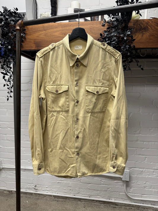 SS1996 Helmut Lang Military ‘Epaulette’ Button Up Shirt