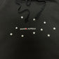 SS2019 Saint Laurent ‘Stars’ Black Logo Pullover Hoodie