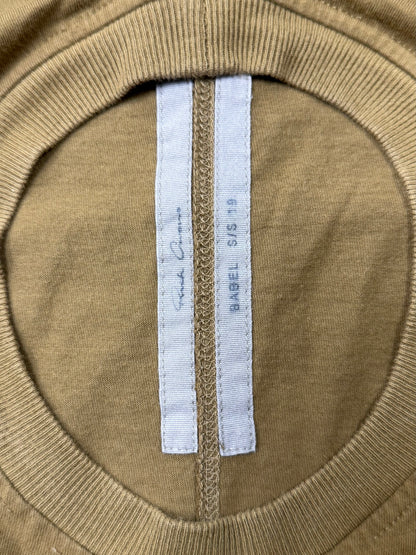 SS2019 Rick Owens ‘Mustard’ Tank Top