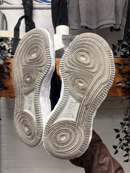 Mihara Yasuhiro ‘Melted Sole’ Black Low Top Sneakers