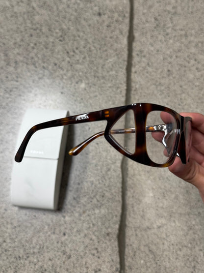 Prada Brown Tortoiseshell ‘Blue-Ray’ Sunglasses
