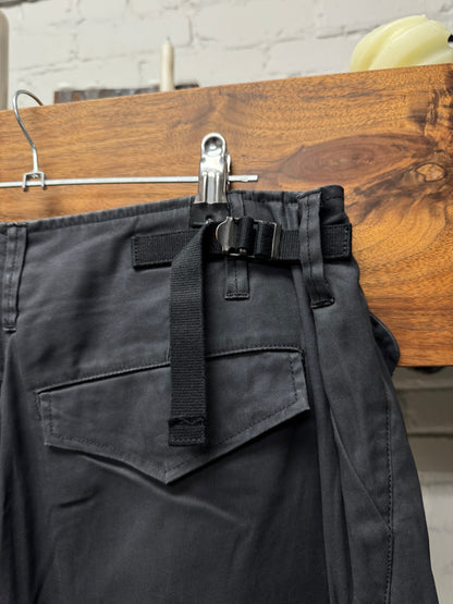 SS2019 Julius Coated Cotton Twill Cargo Shorts