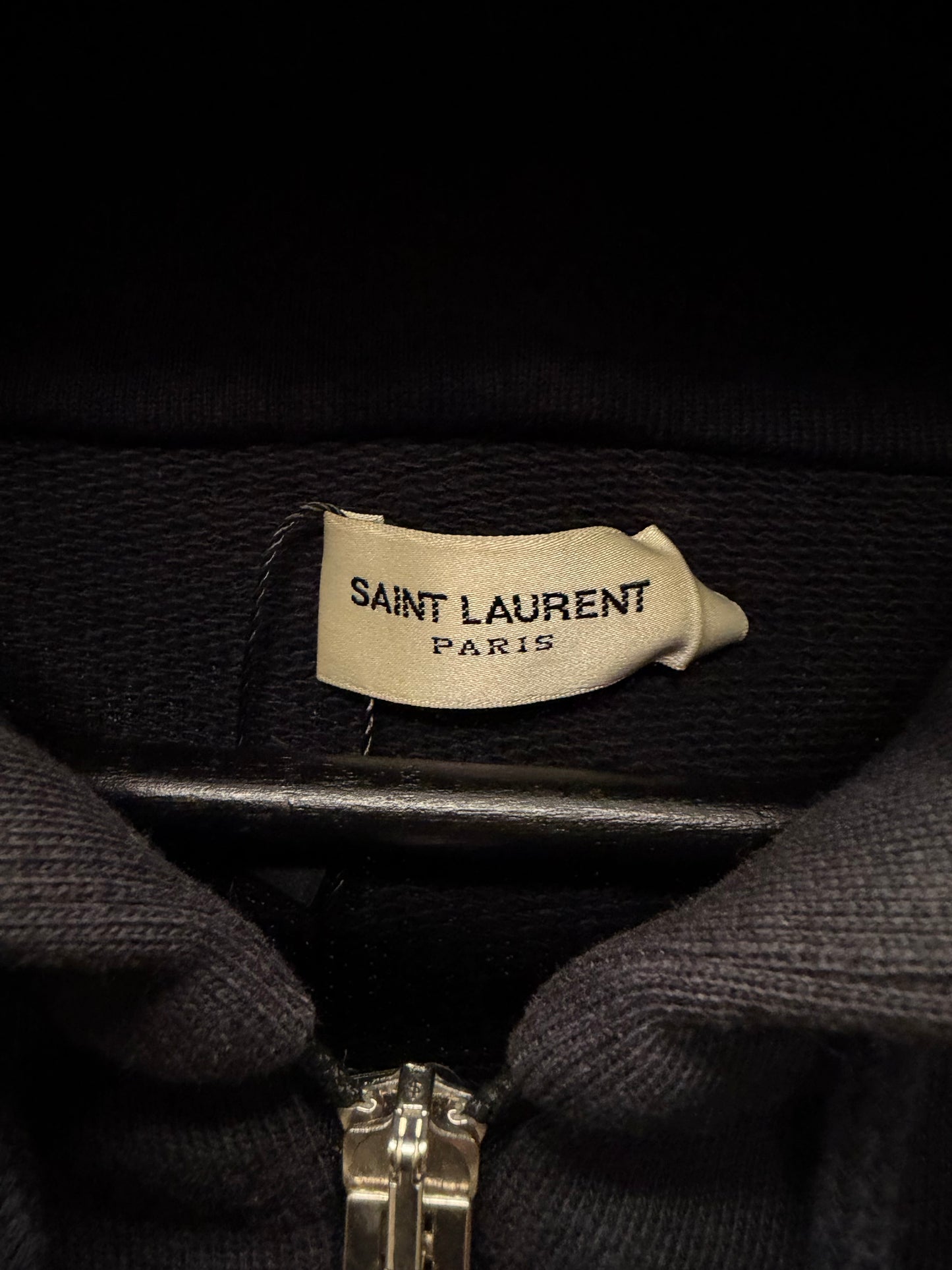 SS2017 Saint Laurent ‘Never Say Never’ Zip Up Hoodie