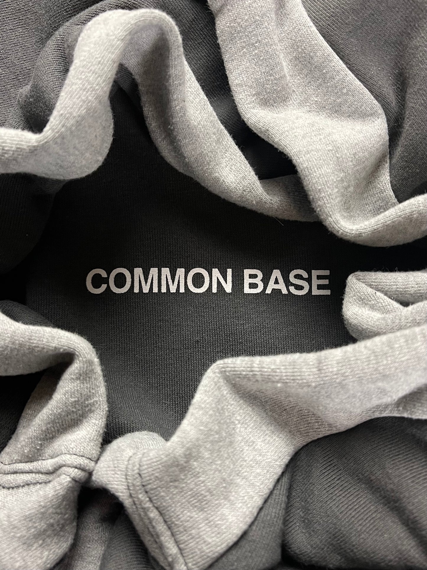 Number (N)ine x Common Sort Chest Logo Hoodie